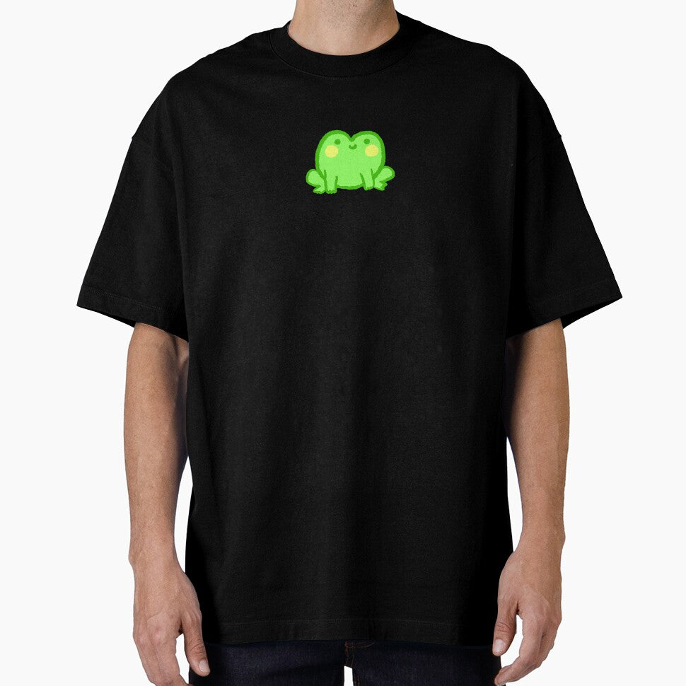 Super Cute Green Frog by EmiBeeBuzz