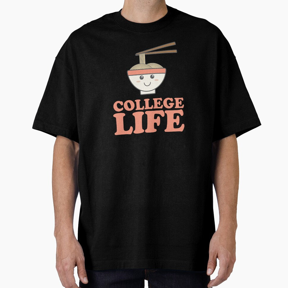 Funny College Life Cute Ramen Noodle Gift by haselshirt