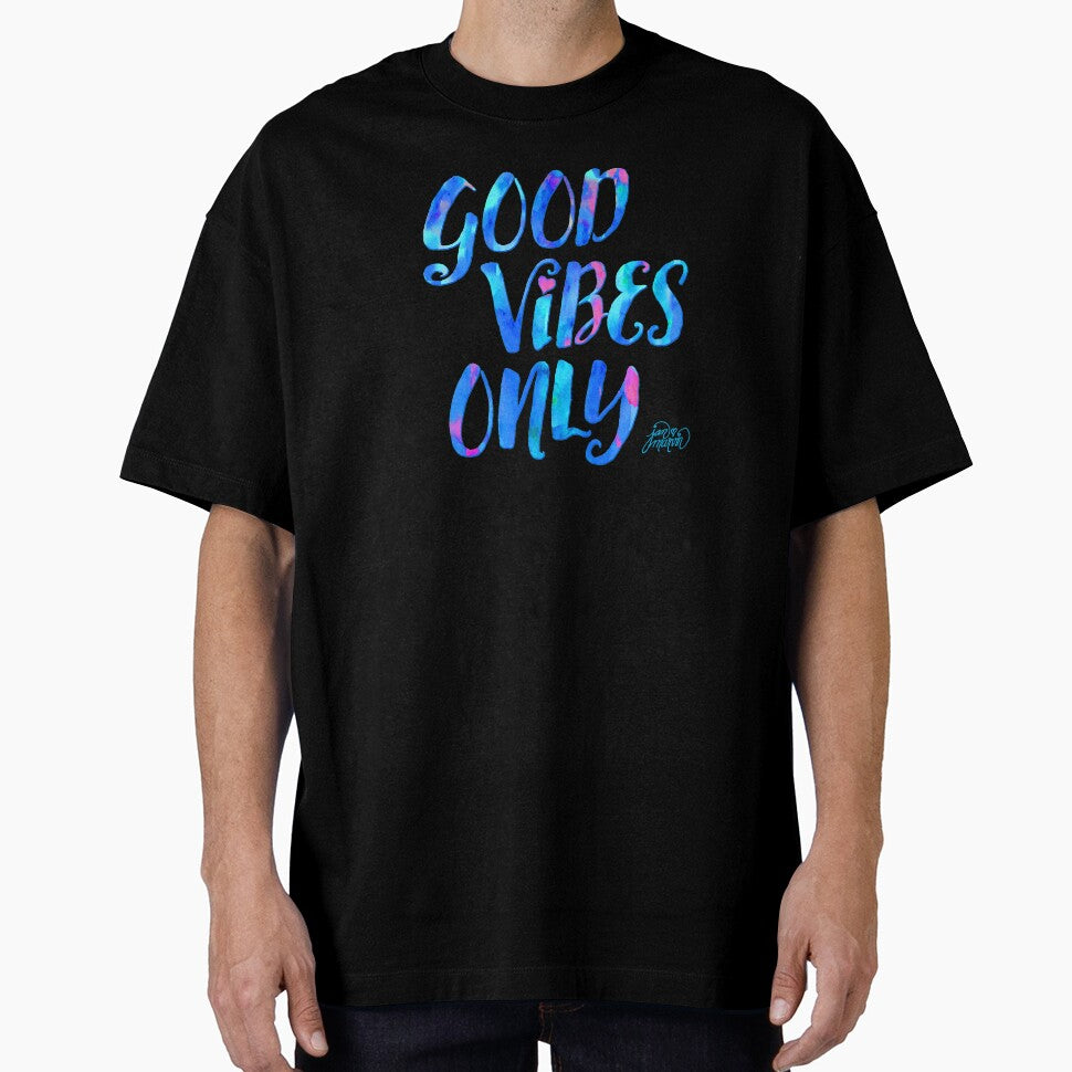 Good Vibes Only by Jan Marvin by Jan Marvin Art Studio