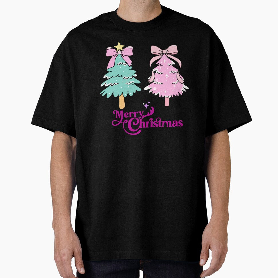 Merry Christmas Special Christmas Tree With Bow Long Sleeve T-Shirt. by MNtees30