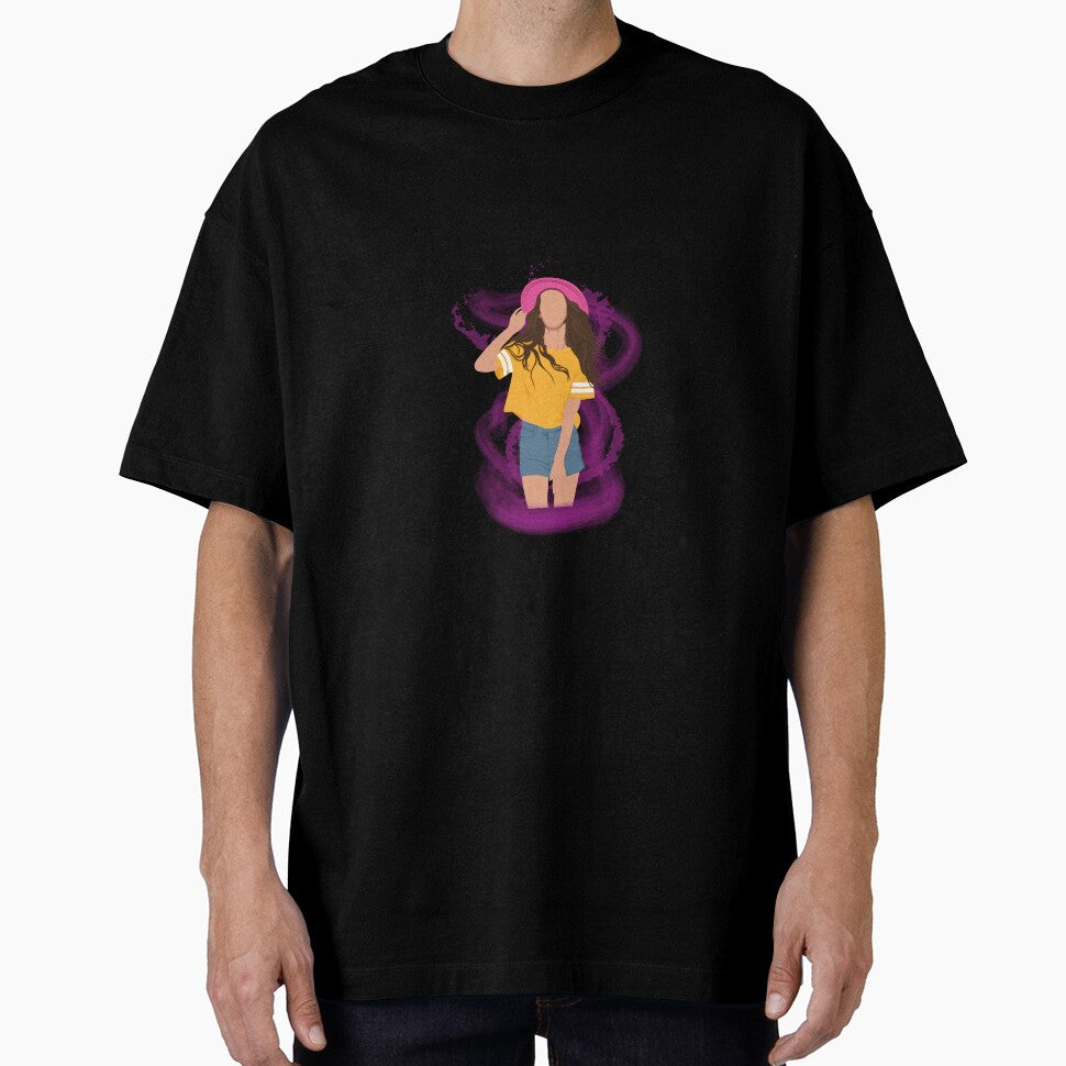 minimalist girl art for T shirts by Digital4youLk