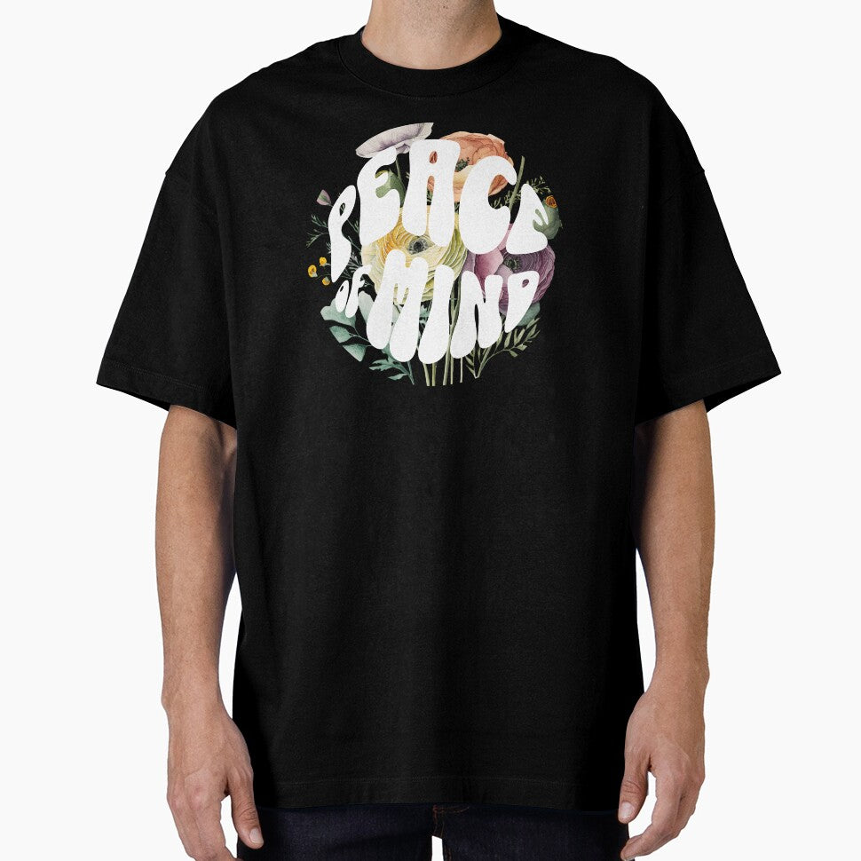 Unisex Peace Of Mind Printed Graphic Tee, Summer by Trend Merch Studio