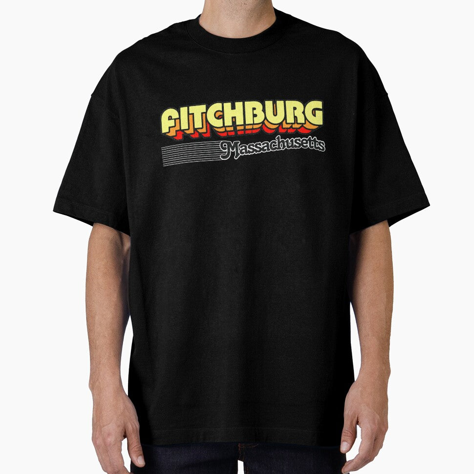 Fitchburg, Massachusetts | Retro Stripes by retroready