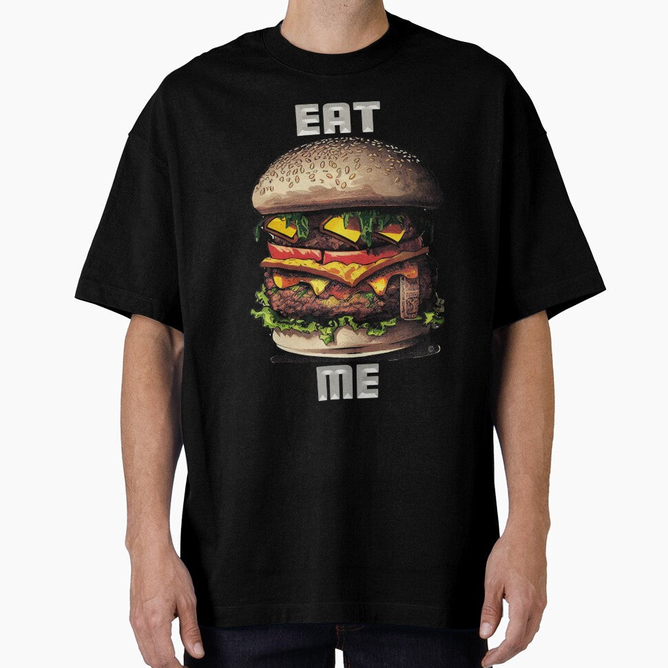 "EAT ME" Juicy Burger Tee by Thriving-Artist
