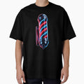 3D Neon Barber Pole Cyberpunk Barbershop Design by Barber MD Culture
