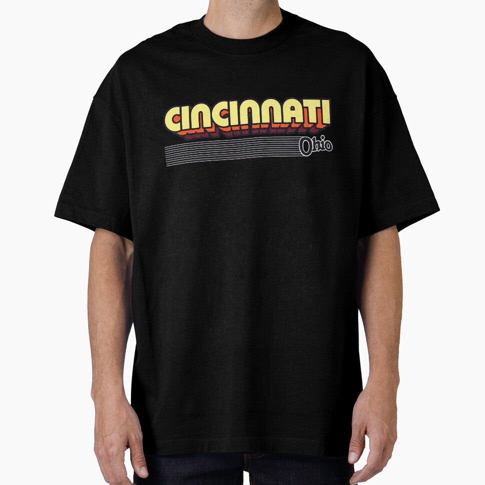Cincinnati, Ohio | Retro Stripes by retroready