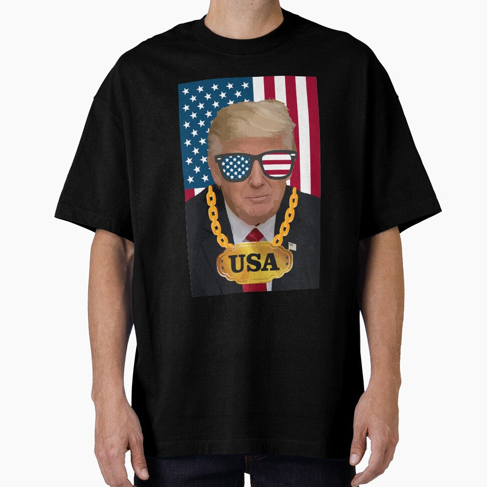 Donald Trump Gangsta USA T-Shirt by AllStarMerch
