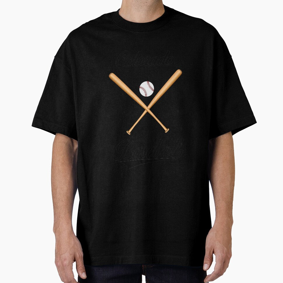 Colorado Baseball T-Shirt for Men and Women by AllStarMerch
