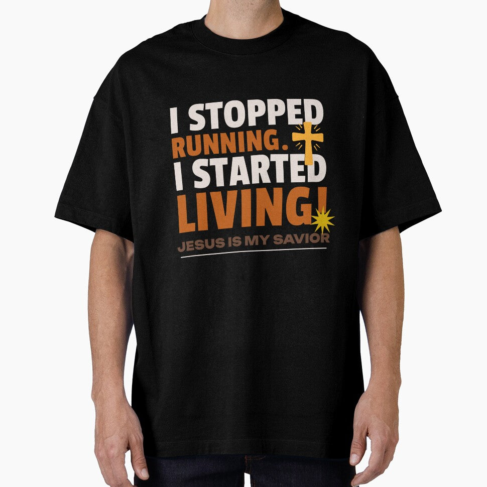 STOP RUNNING - START LIVING by LBVCreative