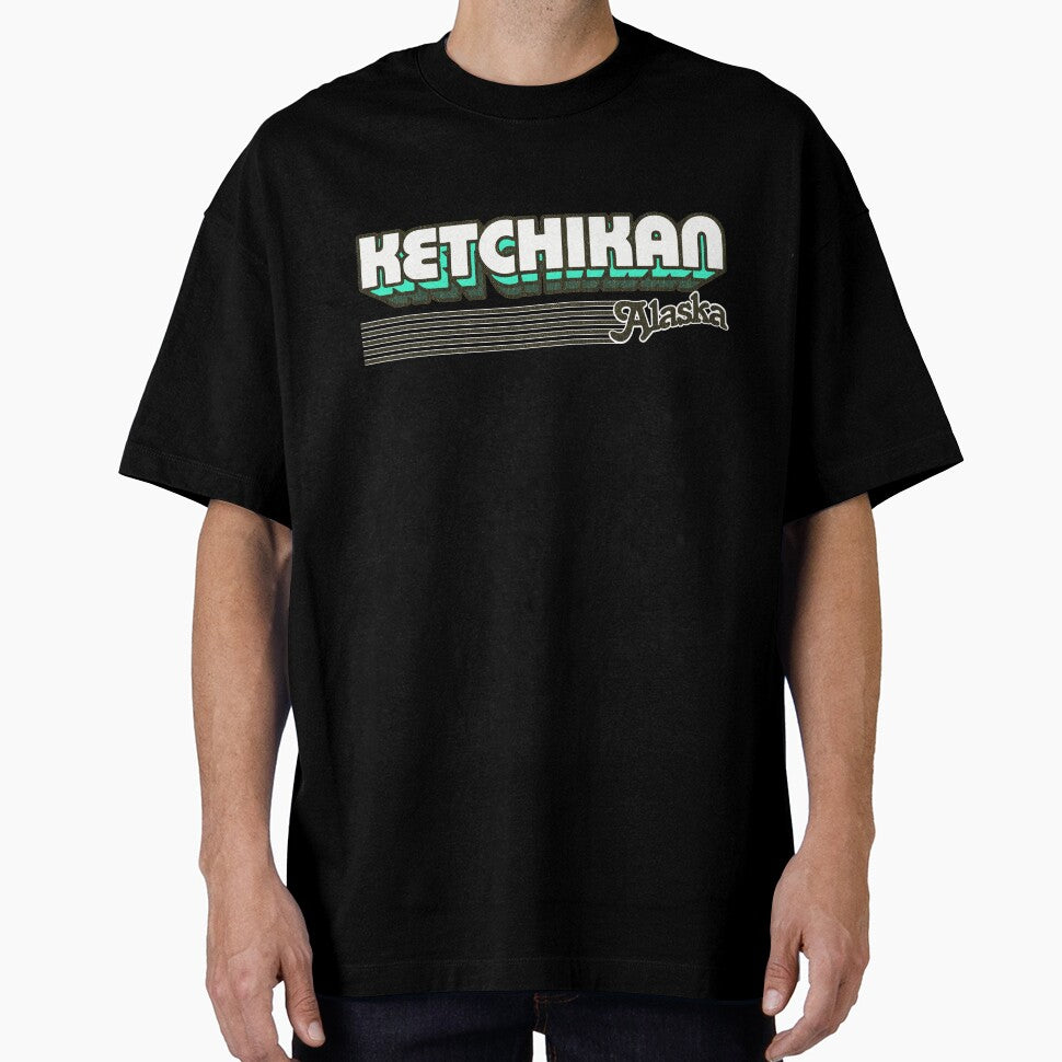 Ketchikan, Alaska | Retro Stripes by retroready