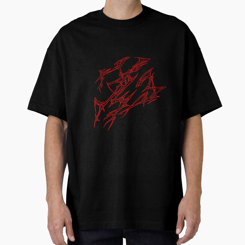 Cyber sigilism red on black by NoLife Artist