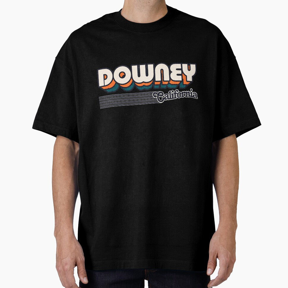 Downey, California | Retro Stripes by retroready