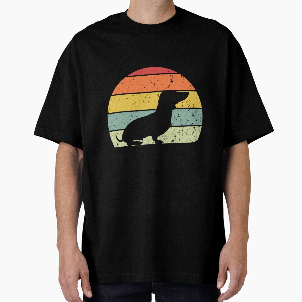 Funny Dachshund Dad DNA design - black text by 29Bumblebee