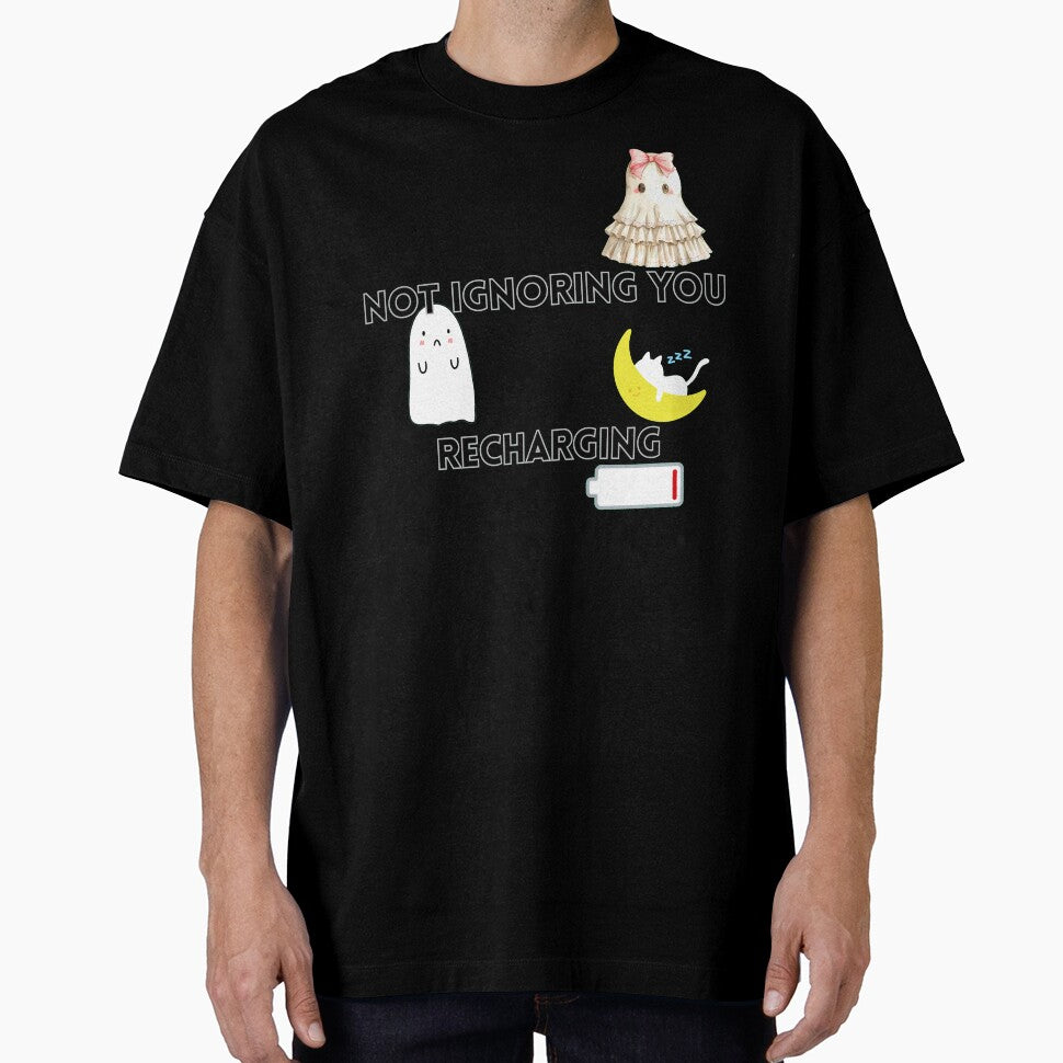 Introvert Humor – Not Ignoring You, Recharging by Versik-