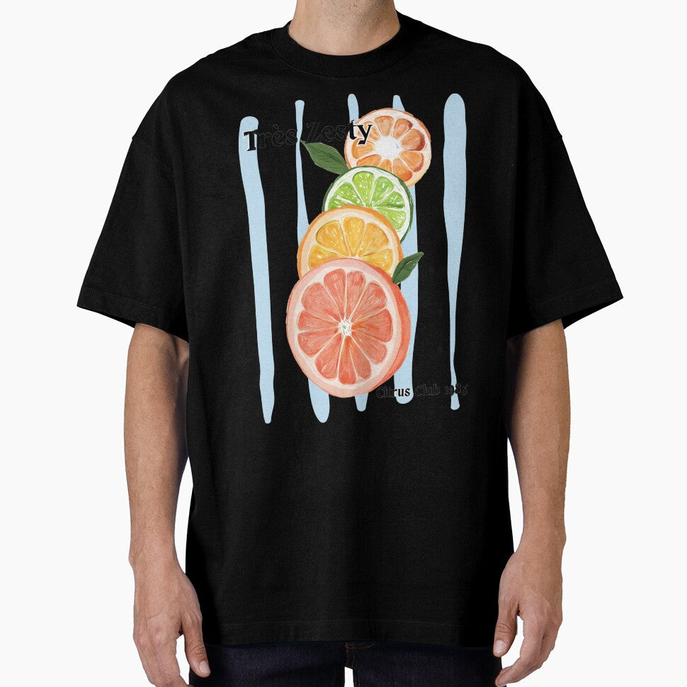 Vintage Citrus Fruit Design – Retro Orange Lemon Lime Slice Summer Vibes by CottonandQuill