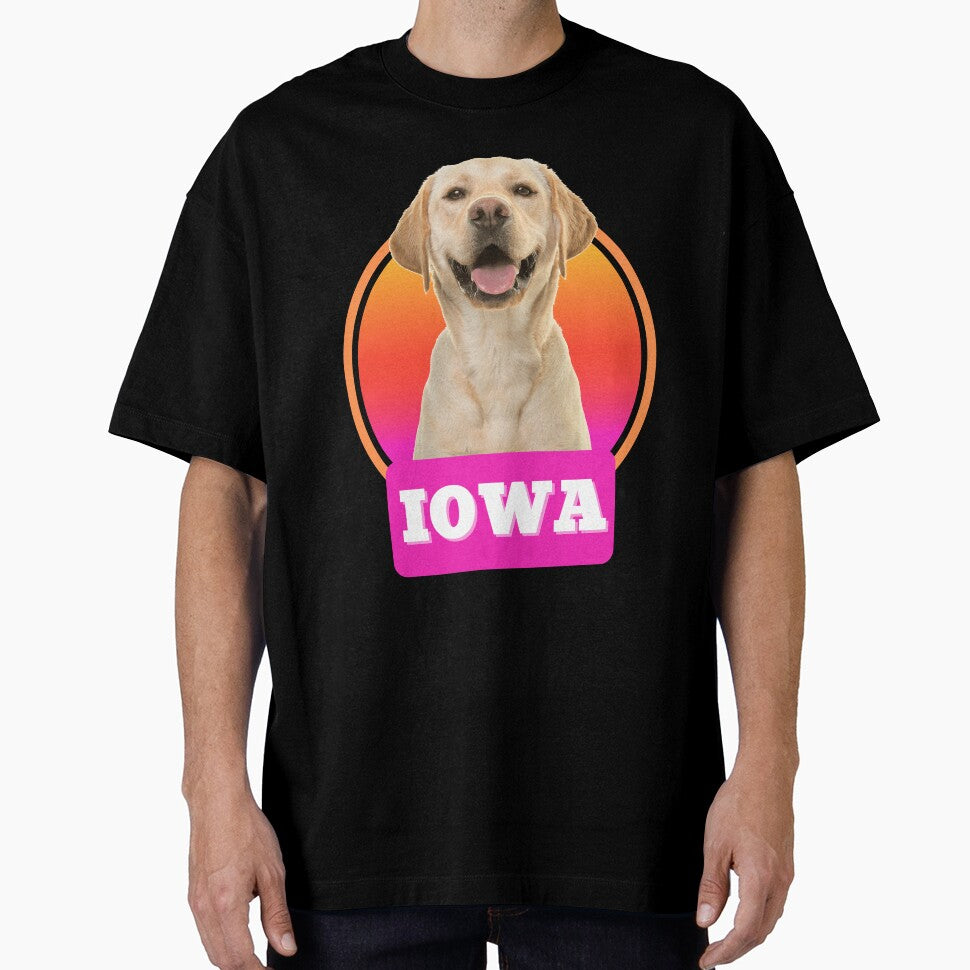 Iowa state and Labrador by Weather gifts