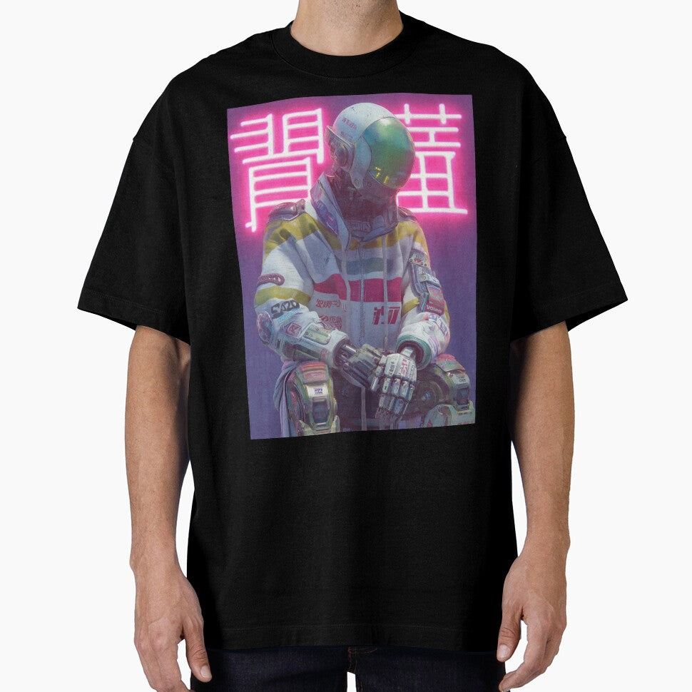 Glitched Android by Retro Type