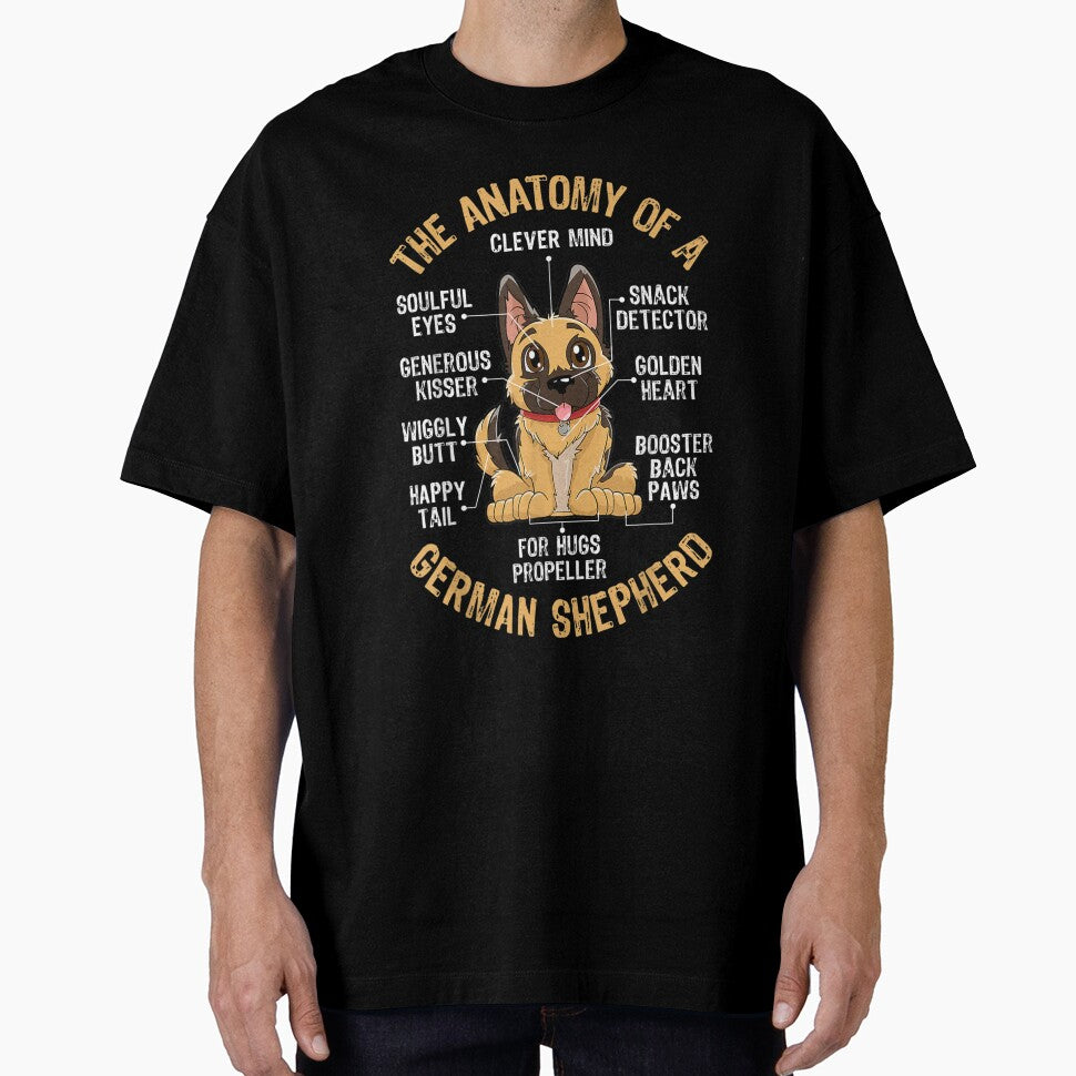 Anatomy of a German Shepherd Funny Dog Lover by Noline9