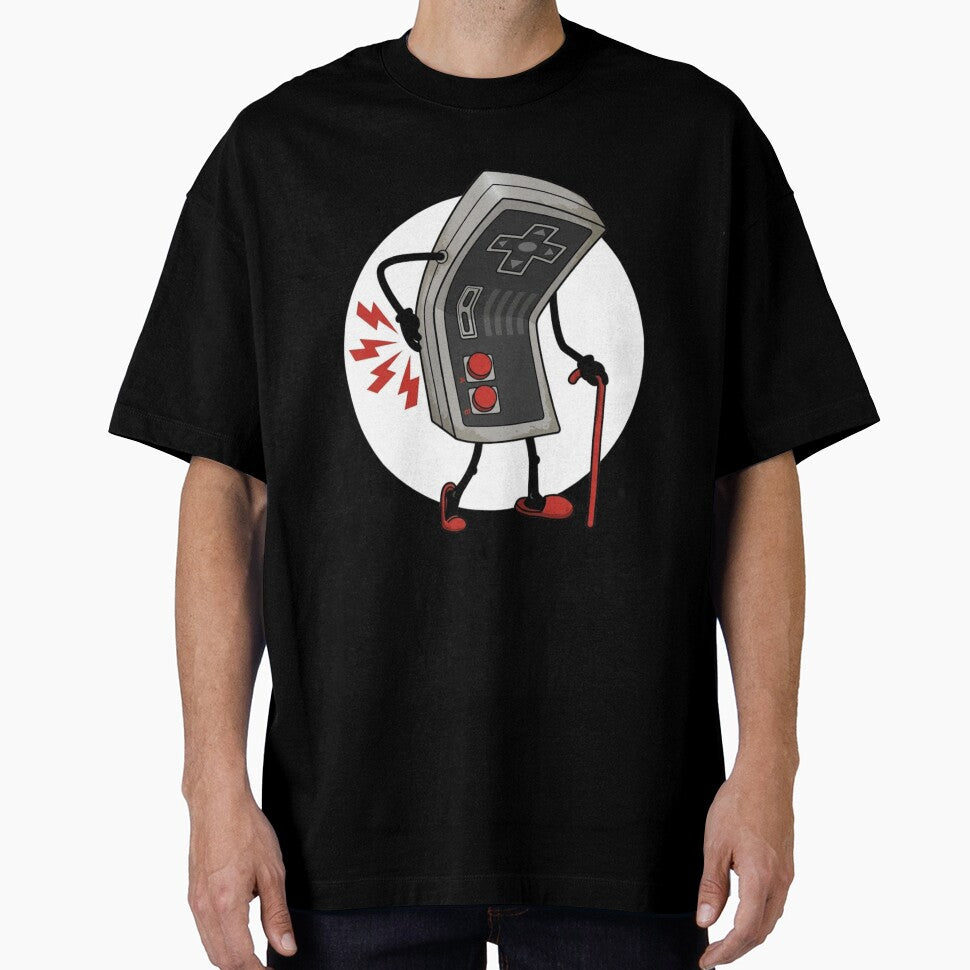 Retro Game Controller Funny Gamer Shirt by PowerSSales