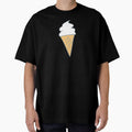 Soft-Serve Cartoon Style Vanilla 99 Ice Cream by Karen Ekdahl