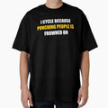 Funny Cycling Quote – I Cycle Because Punching People Is Frowned On by VoglR
