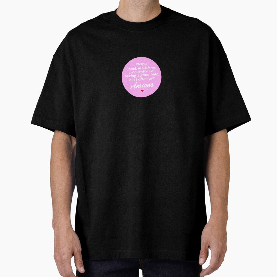 Social Anxiety (Round) by TheRosePit