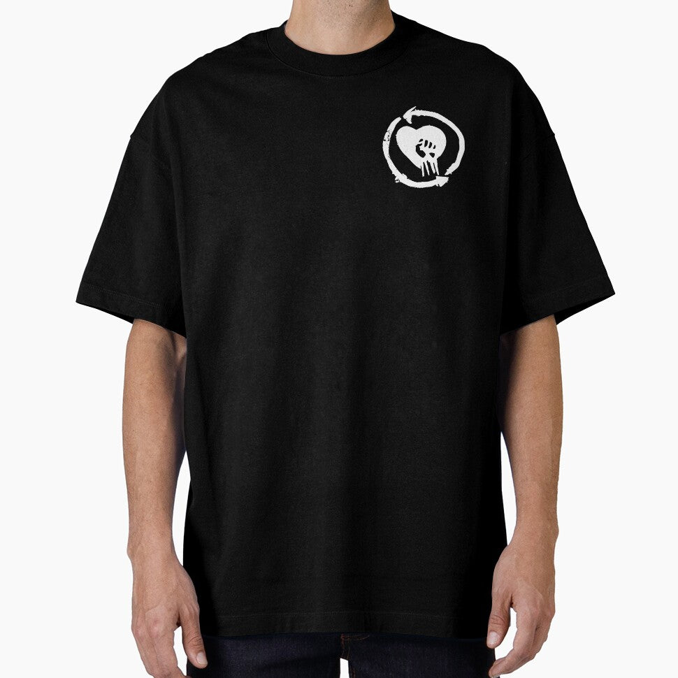 Simple Heart Fist Rise Against by ZikPrints
