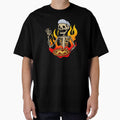 Skeleton Pizza Chef Funny Spicy Hot Slice by Oniyasha
