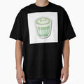 Cute Matcha Latte – Kawaii Green Tea Illustration by zenaikido