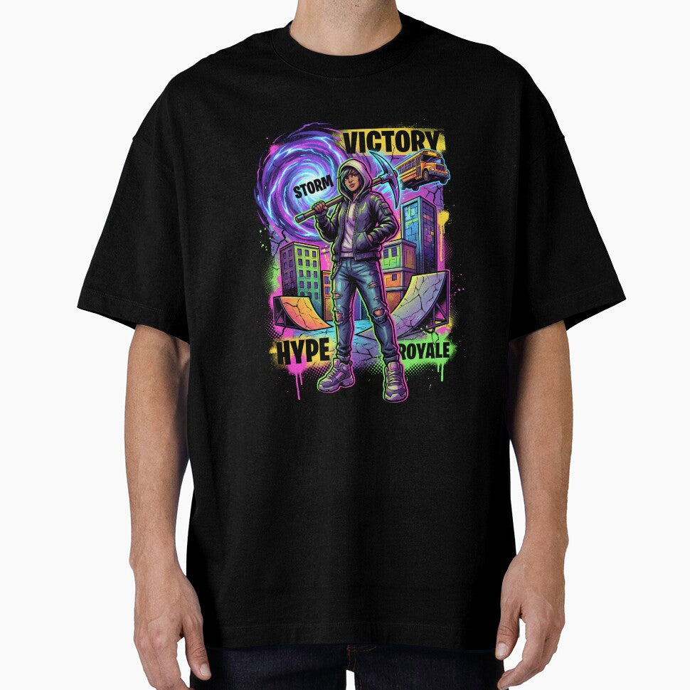 Victory Royale Battle Royale Gaming Tee by Senpaiwaves