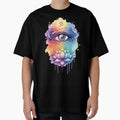 Mystic Eye & Lotus – Rainbow Chakra Spiritual Art by Margival