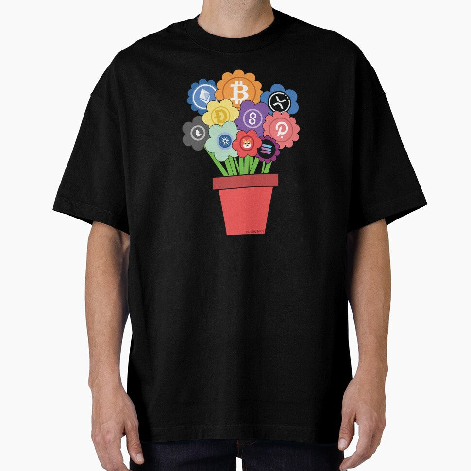 Crypto Flower Pot Top 10 Crypto Investment Growing Plants For Biggest Cryptocurrency Fans by doseofwin