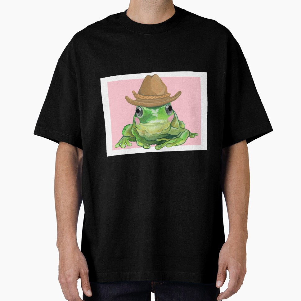 frog with hat by meghandayyy