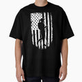 Hiking American Flag Retro White by VannaShanha