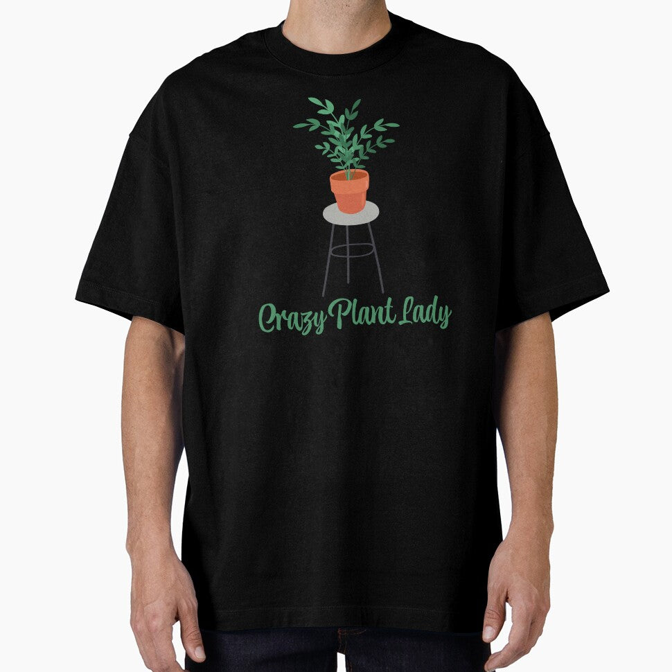 Crazy Plant Lady | House Plants | Plants | Plant Lady | Plant Lover | Gardener | Gardening | Plant on a Stool by ShoniwDesigns