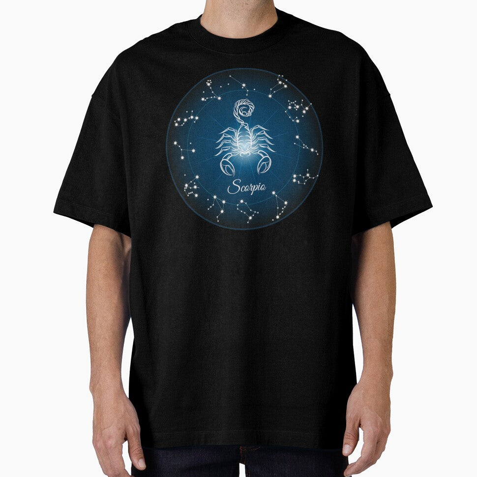 Scorpio: Zodiac Constellation Circle Star Sign by WearWolfDesigns