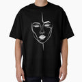 Minimalist Abstract Portrait Wht by UrbanPrts