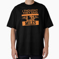 I thought they said 1.31 miles cross country marathon runner by hadleydesigns