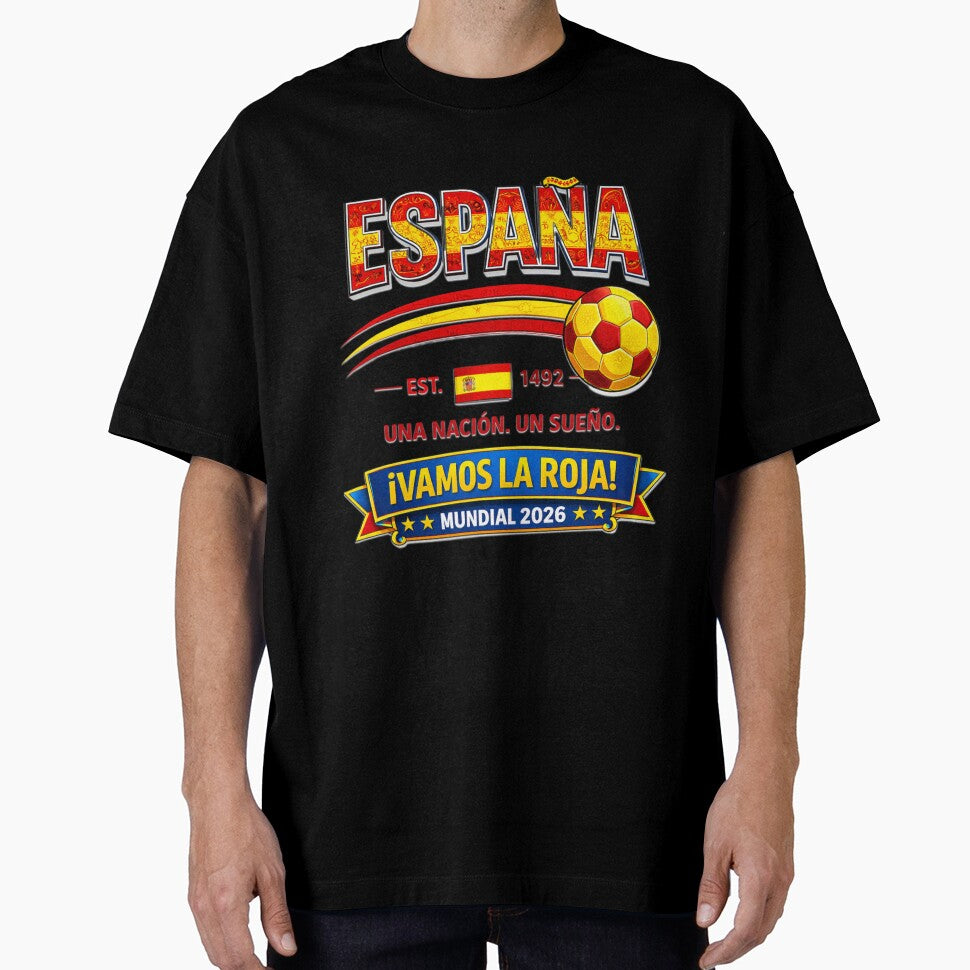 España Soccer Supporter Graphic Est 1492 by Tsugraf Designs
