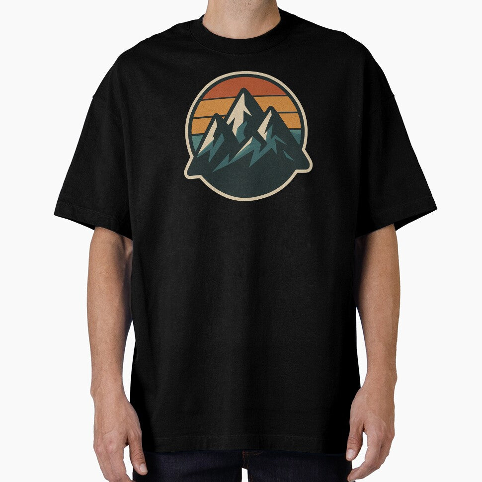 Retro Sunset Mountain Adventure by Neon Nightmare