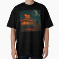 Retro Martian Diner – Robots Under Twin Moons by holaitssher