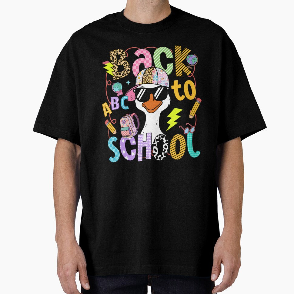 Silly Teacher Goose Cute Back to School by KroghDs