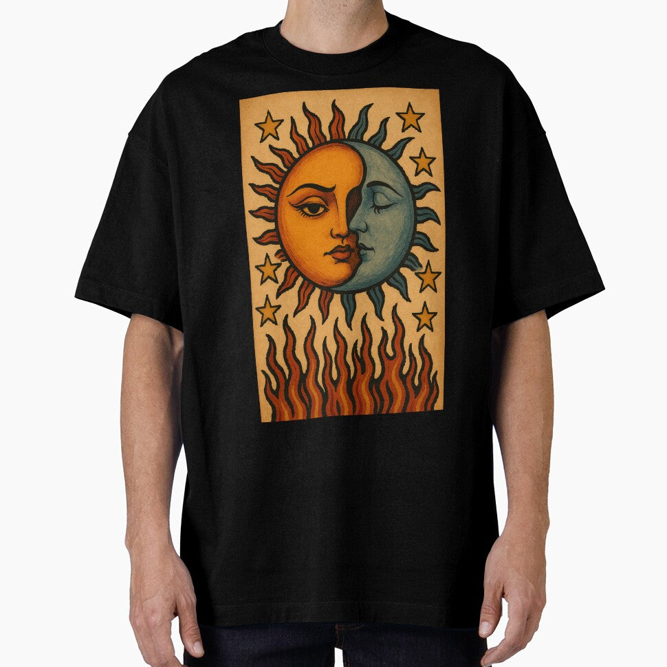 Sun & Moon: Eternal Embrace by AbstractAnom