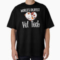 World's Okayest Vet Tech Funny Veterinary Technician by ZiesMerch