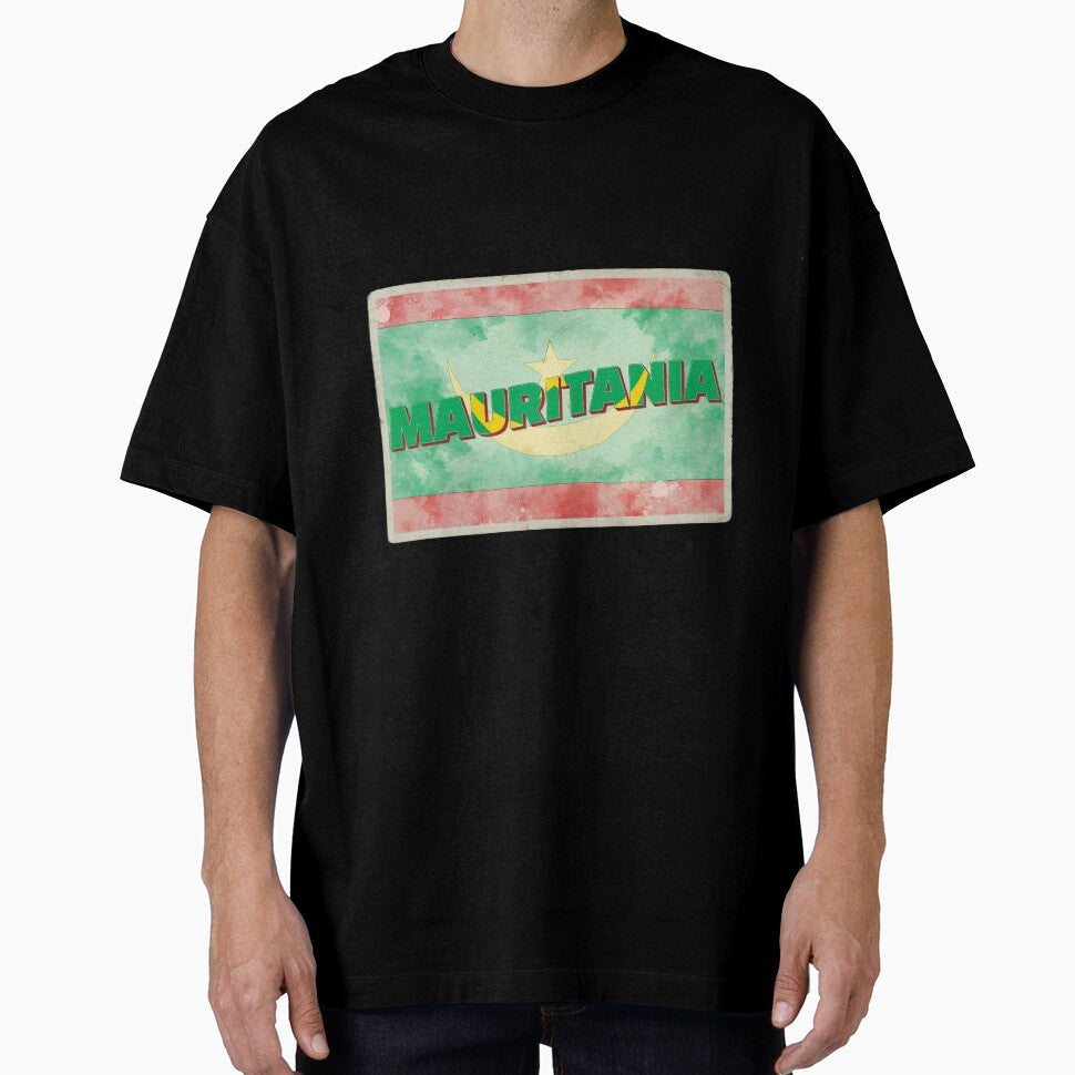 Mauritania Vintage style retro souvenir by DeveloperProp0