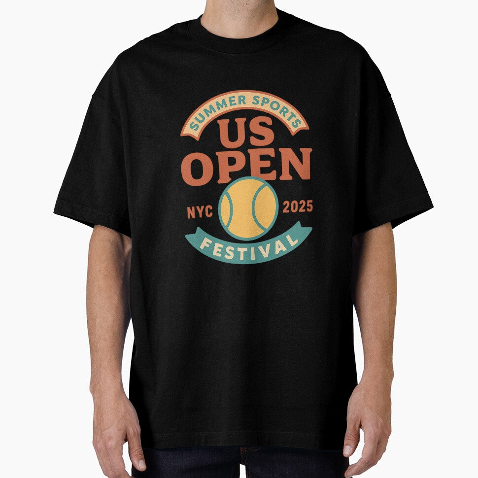 Retro NYC Tennis Festival 2025 – Summer Sports Vintage Design by Fantsy-world