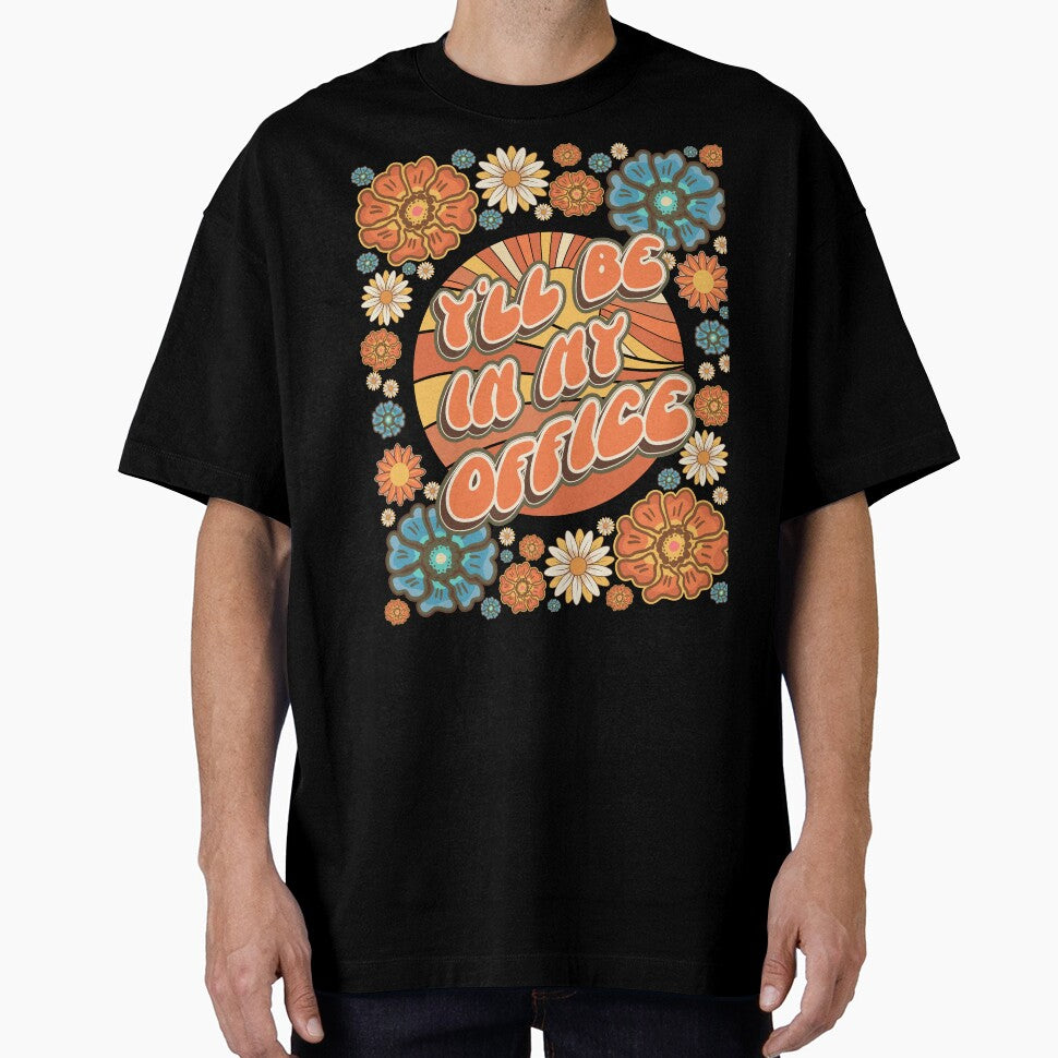 Mother day  plant lover groovy quote I`ll be in my office by HomeCoquette