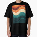 Retro photographic 70s palette waves II by Sara-Design2