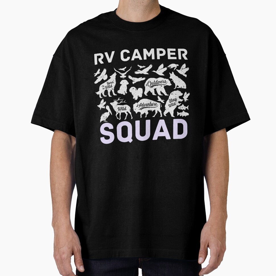 RV Camper Squad Wild Life Camping by ThaphadaArtGall