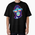 Vintage Vaporwave gorilla in sunglasses 80s retrowave by TomFrontierArt